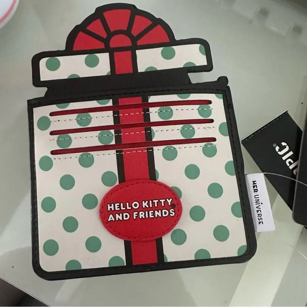 Her Universe My Melody & Kuromi Holiday Gift Peeking Cardholder